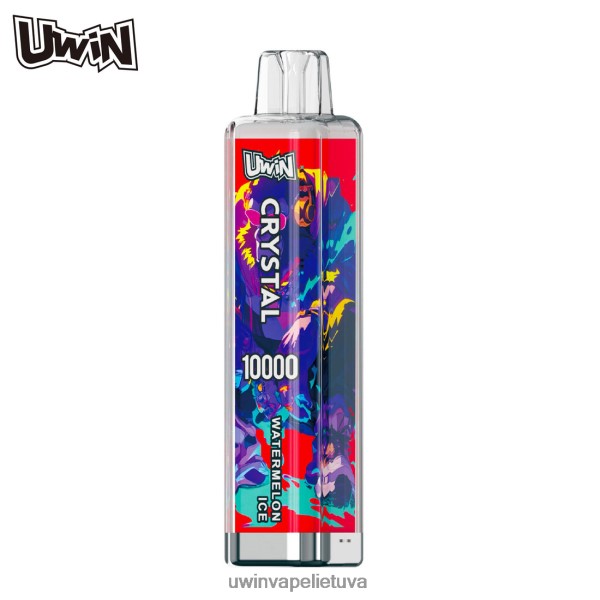 UWIN Vape Parduotuvė - UWIN CRYSTAL 10000 vienkartinių garų arbūzų ledas 8BL825