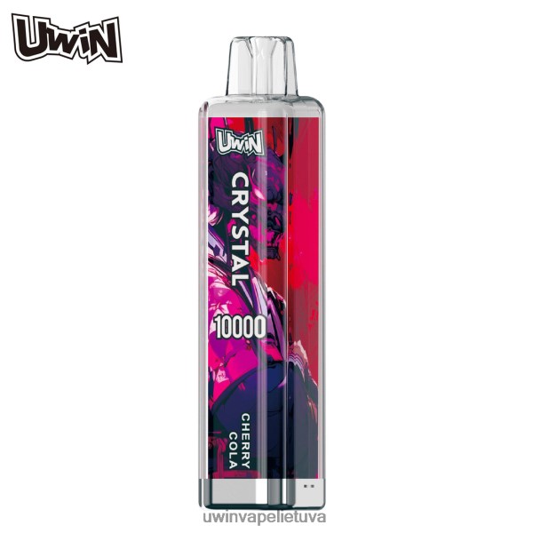 UWIN Vape Tvarka - UWIN CRYSTAL 10000 vienkartinių garų vyšnių kola 8BL8213